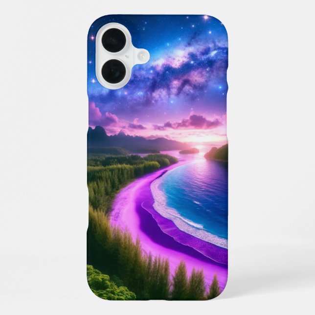 Funda Para iPhone Estuche de teléfono de Scenery (Reverso )