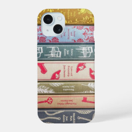 Funda Para iPhone 13 Pro Estuche de teléfono de siete libros de Jane Austen