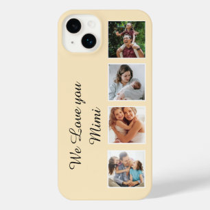 Funda Para iPhone 14 Plus Estuche de teléfono del Collage de imágenes Person