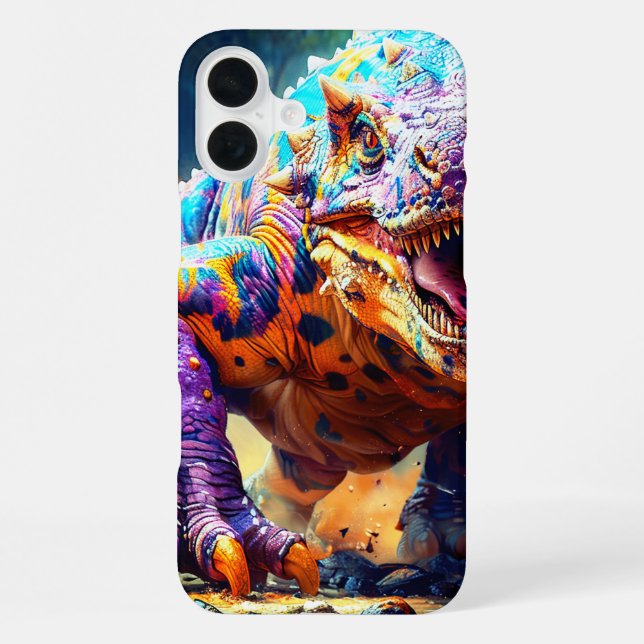 Funda Para iPhone Estuche de teléfono Dinosaur (Reverso )