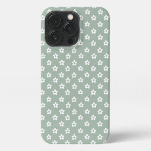 Funda Para iPhone 13 Pro Estuche de teléfono floral verde