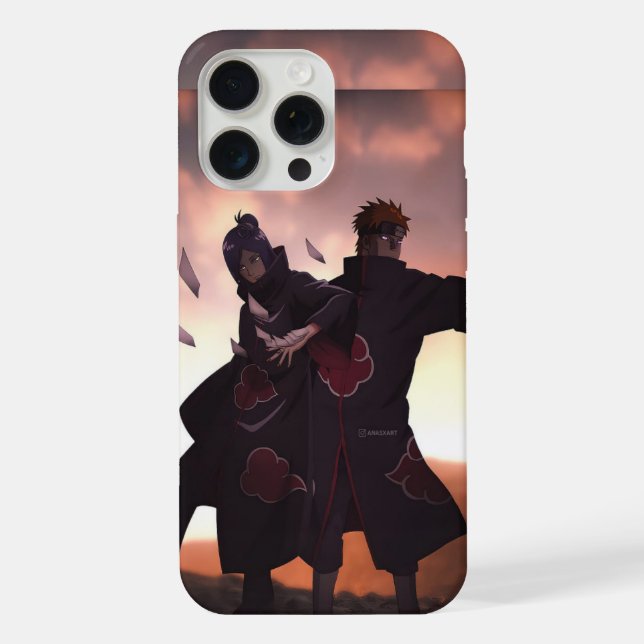 Funda Para iPhone estuche de teléfono impreso de anime iphone (Reverso )