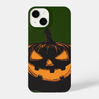 Funda Para iPhone 14 Estuche de teléfono Jack-o-Lantern de Halloween