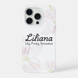 Estuche de teléfono Liliana personalizado