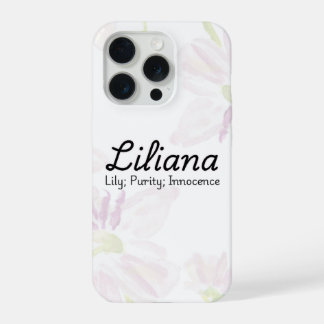 Estuche de teléfono Liliana personalizado