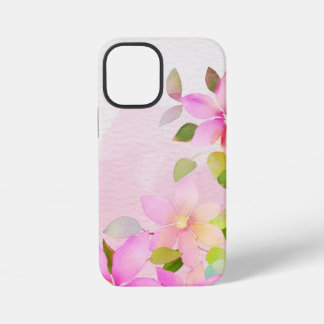 Funda Para iPhone 12 Mini estuche de teléfono lindo caso de teléfono de flor