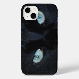 Funda Para iPhone 14 Plus Estuche de teléfono - Ojos de gato negro
