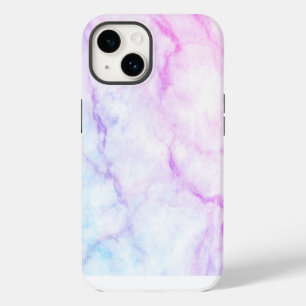 Funda Para iPhone 14 Estuche de teléfono Ombre Marble Rosa Morado Gradi