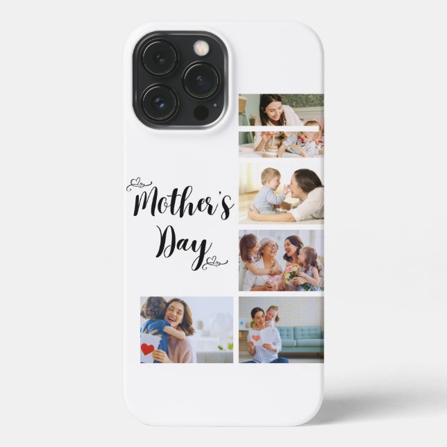 Funda Para iPhone Estuche de teléfono para regalo del Día de la Madr (Reverso )