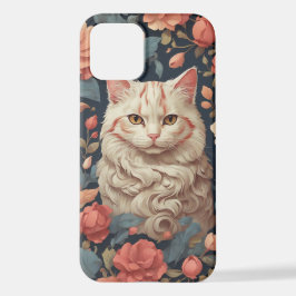Funda Para iPhone 12 Estuche de teléfono para un gato lindo