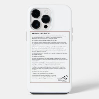 Funda Para iPhone 14 Pro Max Estuche de teléfono por lista de comprobación WHC 