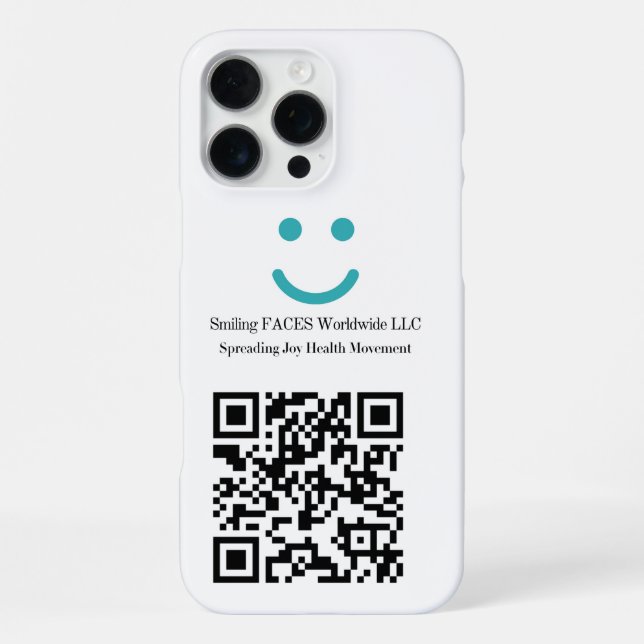 Funda Para iPhone Estuche de teléfono QR (Reverso )