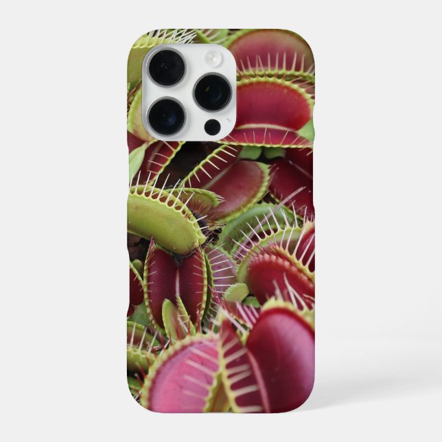 Funda Para iPhone Estuche de teléfono Venus Fly Trap (Reverso)