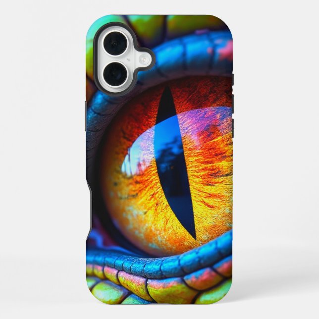 Funda Para iPhone Estuche Dragon Eye Phone (Reverso )