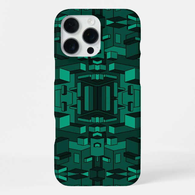 Funda Para iPhone Estuche Emerald Green Phone (Reverso )