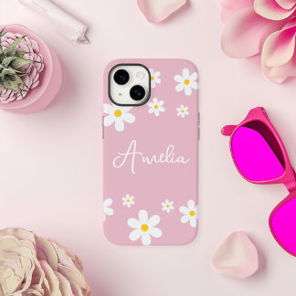 Funda Para iPhone 14 Estuche Floral Daisy para iPhone personalizado