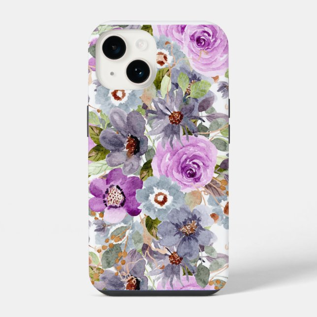 Funda Para iPhone Estuche Floral para iPhone (Reverso )