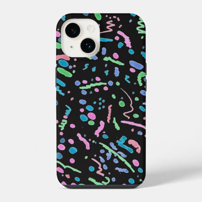 Funda Para iPhone Estuche Funky Splatter para iPhone (Reverso )