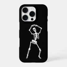 Estuche Funny Skeleton Phone - Quirky y protector