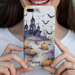 Funda Para iPhone 14 Pro Estuche Halloween Halloween personalizable Regalo,
