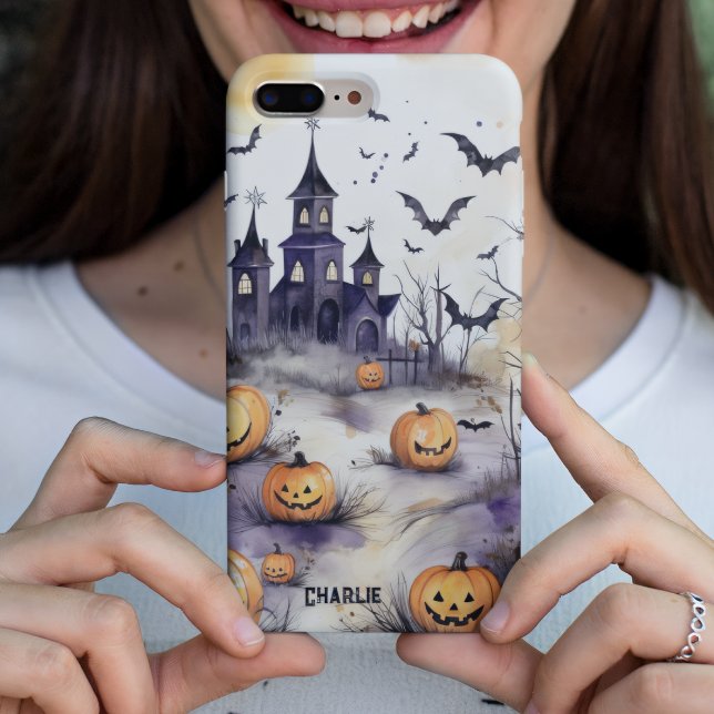 Funda Para iPhone Estuche Halloween Halloween personalizable Regalo, (Subido por el creador)