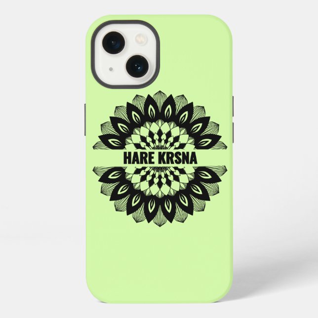 Funda Para iPhone Estuche Hare Krishna art iPhone / iPad (Reverso )