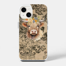 Estuche Highland Cow Phone
