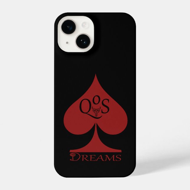 Funda Para iPhone Estuche iPhone 14 Phone Queen of Spades BBC Vixen  (Reverso )