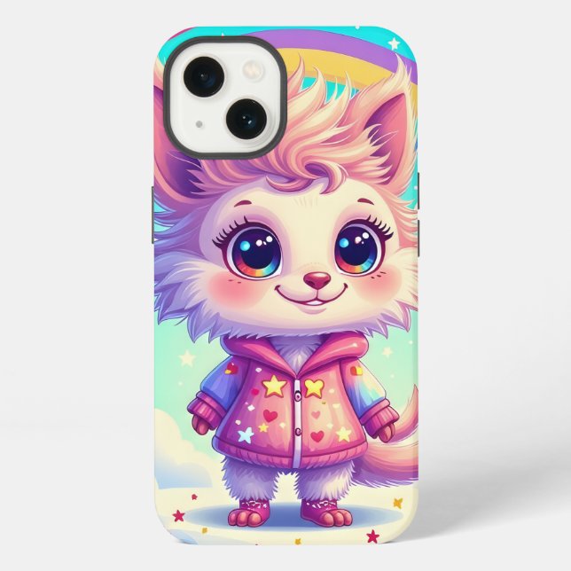 Funda Para iPhone estuche iphone de carácter lindo (Reverso )