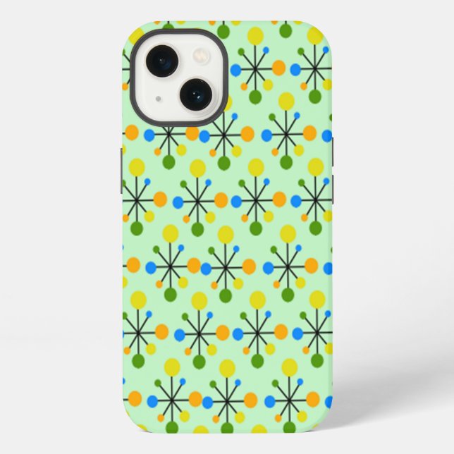 Funda Para iPhone Estuche iPhone / iPad de Atomic Starbursts (Reverso )