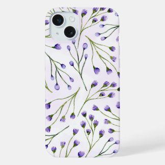 Estuche Lavender Floral para iPhone