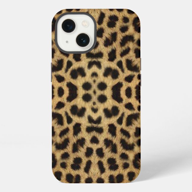 Funda Para iPhone Estuche Leopard Print iPad (Reverso )