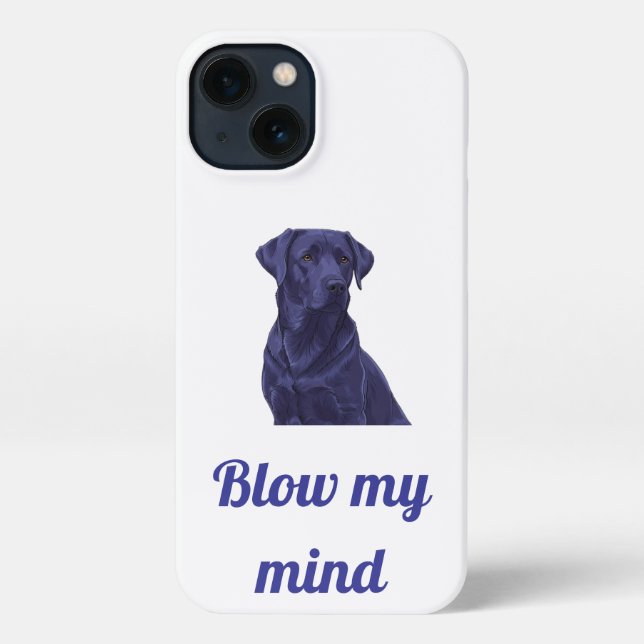 Funda Para iPhone Estuche Loyal Labrador Recuperador de Teléfono (Reverso )