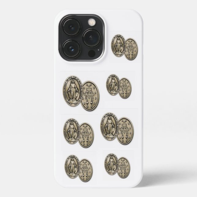 Funda Para iPhone Estuche milagroso para teléfono de Medalla (Reverso)