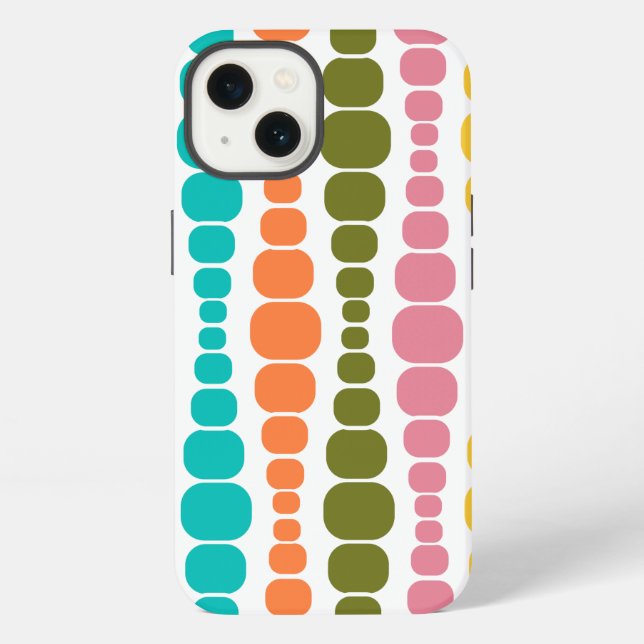 Funda Para iPhone Estuche moderno para iPhone Funda-Mate Rectangles (Reverso )