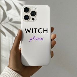 Funda Para iPhone 14 Pro Max Estuche moderno Witch Please Phone - Moderno Minim