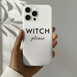 Funda Para iPhone 14 Pro Max Estuche moderno Witch Please Phone - Moderno Minim