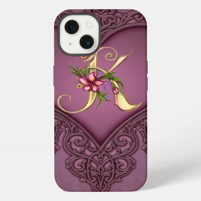 Funda Para iPhone Estuche para aire MONOGRAM K iPad (Reverso )