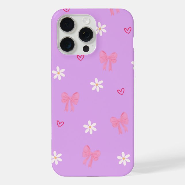 Funda Para iPhone estuche para iphone 15 pro max con patrón de marga (Reverso )