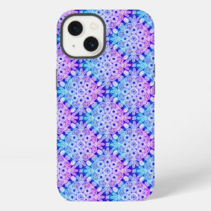 Estuche para iPhone azul púrpura