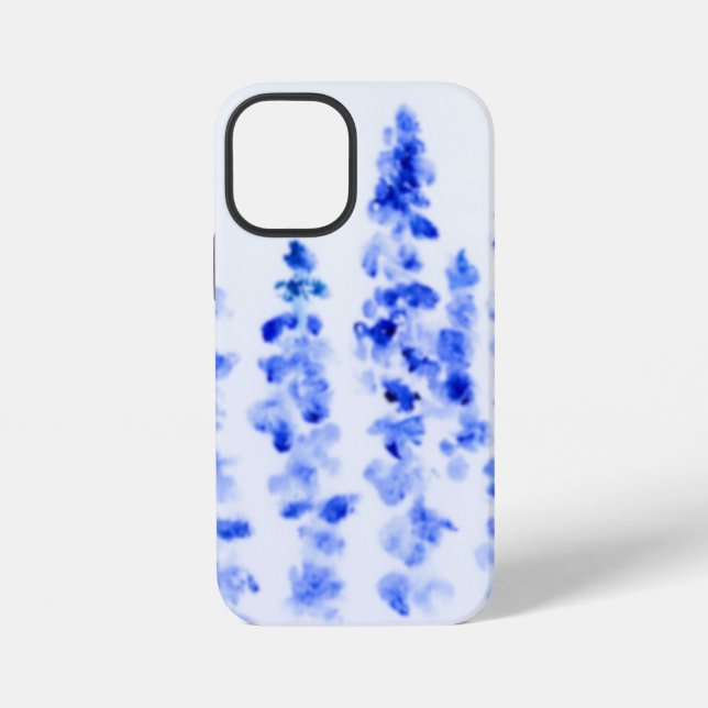 Funda Para iPhone Estuche para iPhone Blue Larkspur (Reverso )