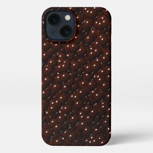 Funda Para iPhone Estuche para iPhone Camo de bolas de agua de choco (Reverso )