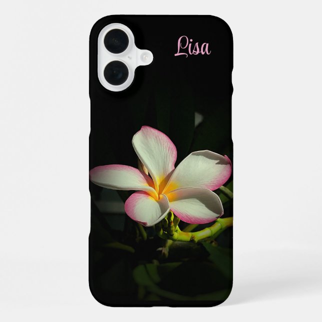 Funda Para iPhone Estuche para iPhone de Apple con flores rosadas pe (Reverso )