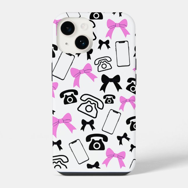 Funda Para iPhone Estuche para iPhone de arcos y teléfonos (Reverso )