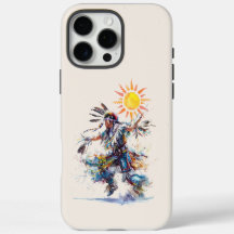Estuche para iPhone de bailarín nativo americano