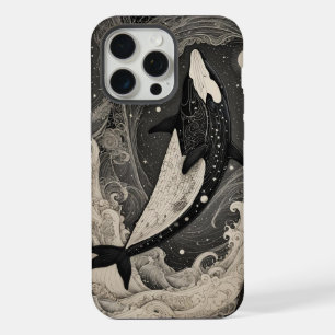 Estuche para iPhone de ballena Scrimshaw Breach