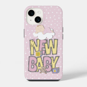 Funda Para iPhone 14 Estuche para iPhone de Chica de Recién nacido Cute