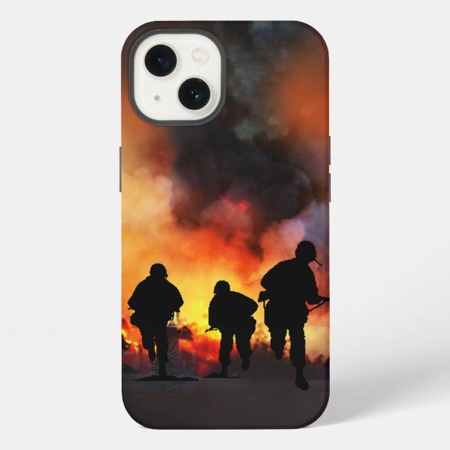 Funda Para iPhone Estuche para iPhone de ejército (Reverso )