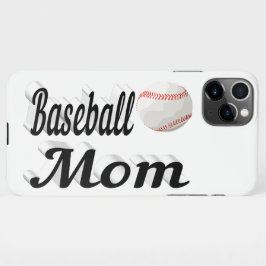 Funda Para iPhone 11Pro Max Estuche para iPhone de mamá de béisbol
