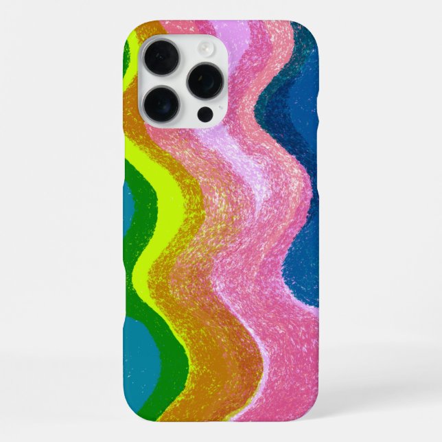 Funda Para iPhone Estuche para iPhone de ondas de bonito (Reverso )